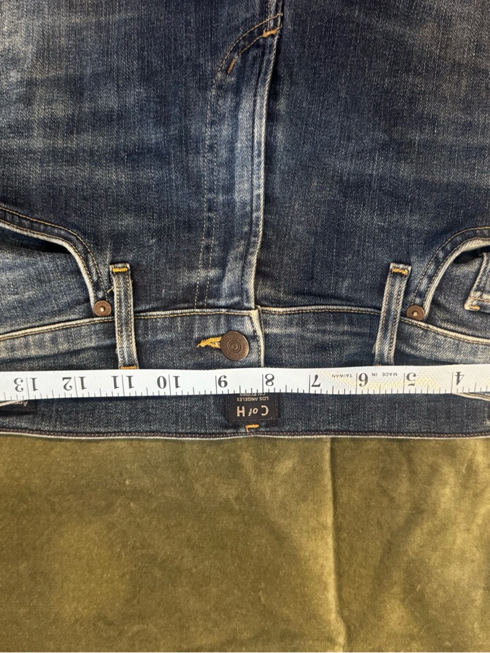 Women’s  Dark Blue Slim Leg Citizens of Humanity Jeans - Picture 3 of 6